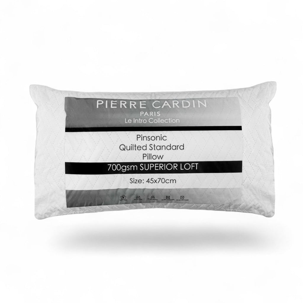 Pierre Cardin Pinsonic Quilted Pillow - 700gsm - Home Phase