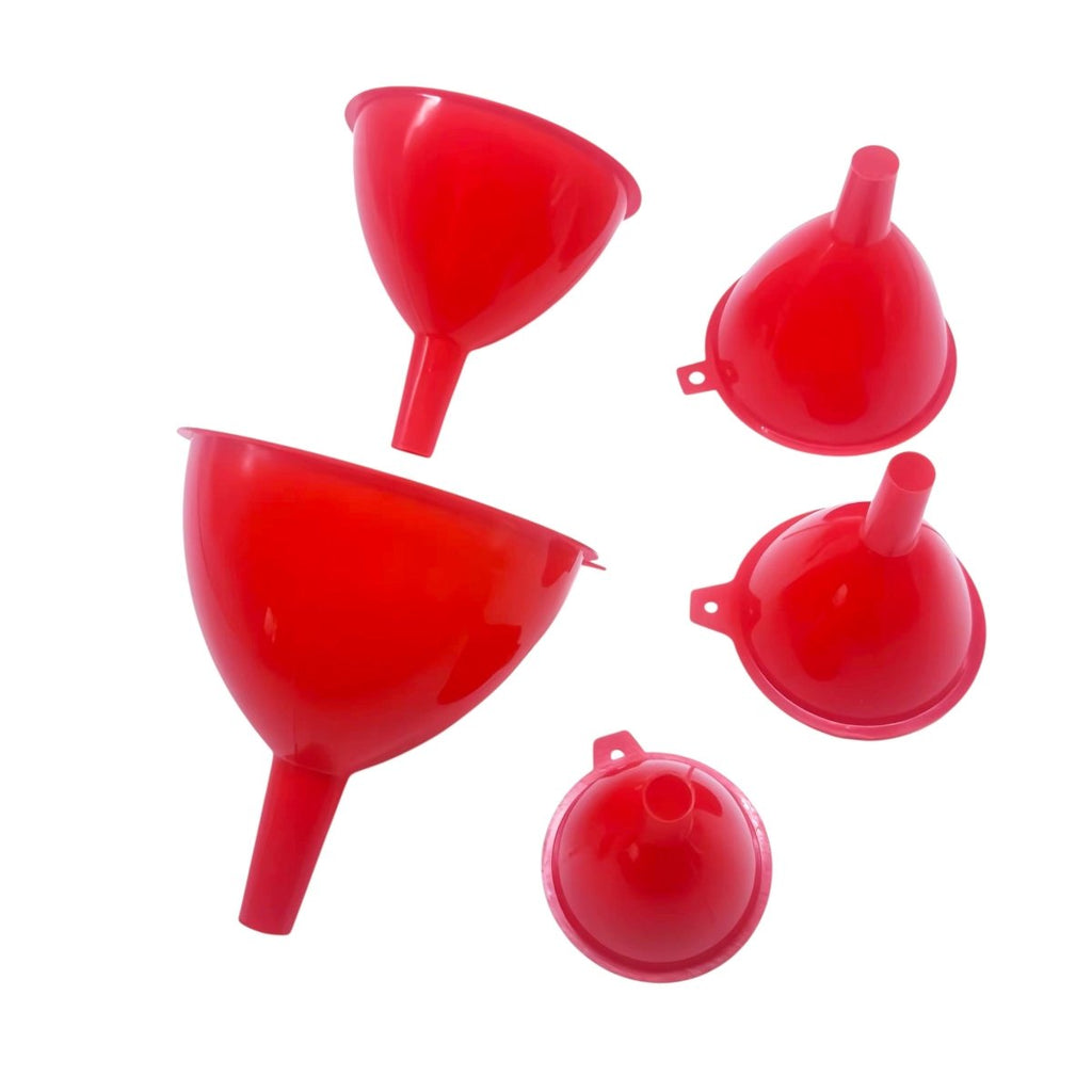 Plastic Funnel - Set of 5 - Home Phase