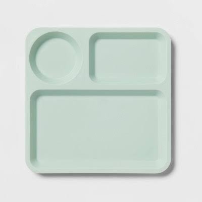 Plastic Kidz Square Compartment Plate - Home Phase