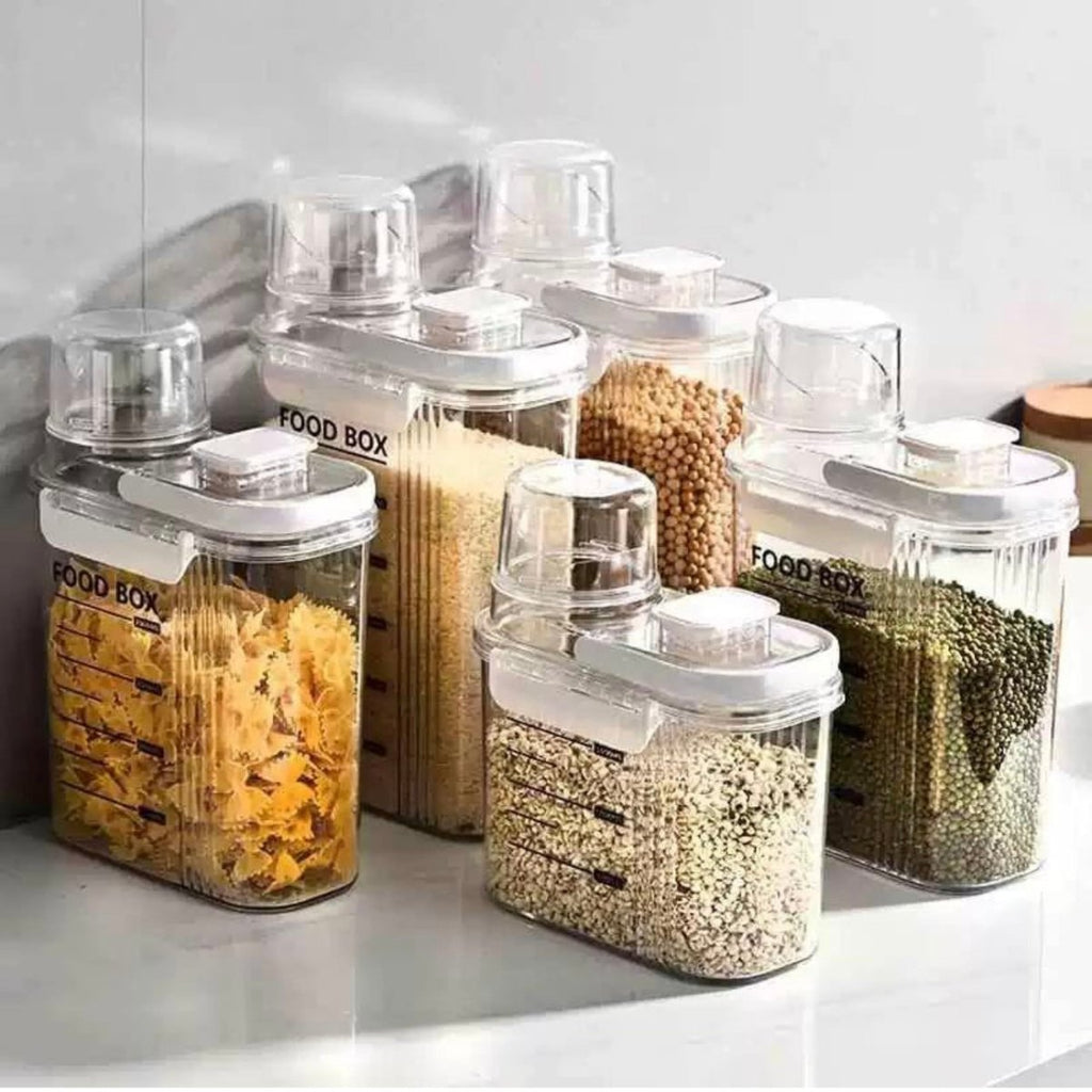 Plastic Storage Container + Pourer - Home Phase