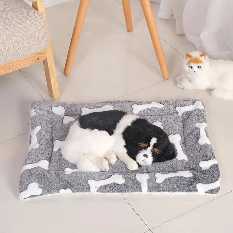 Plush Warm Fleece Pet Bed - 80 x 67 cm - Style Phase Home
