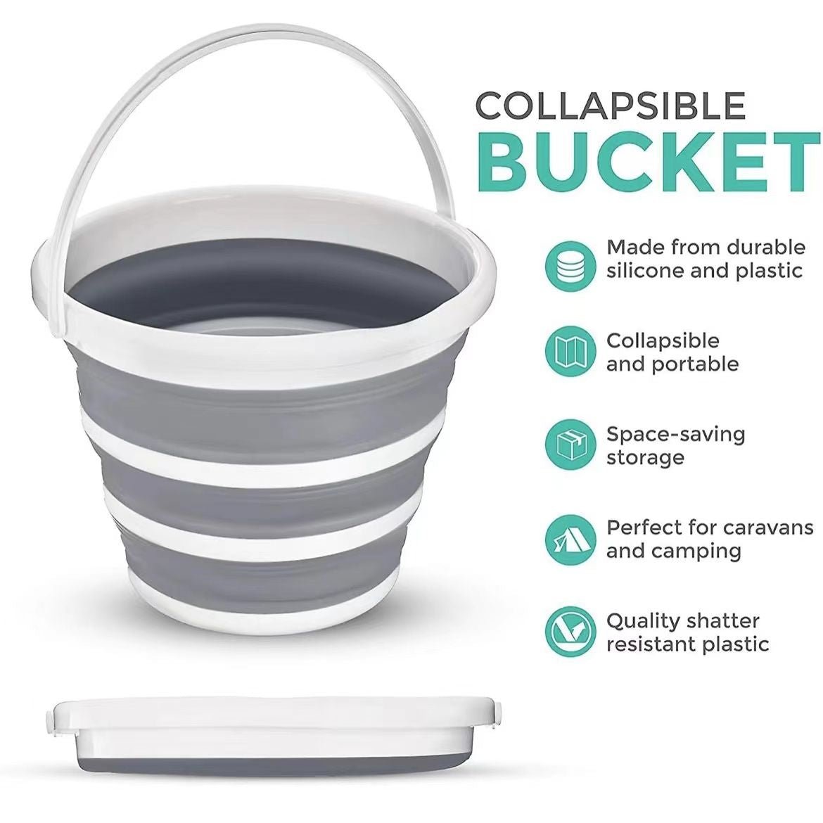 Danny Home Portable Collapsible Bucket - 10 L – Home Phase