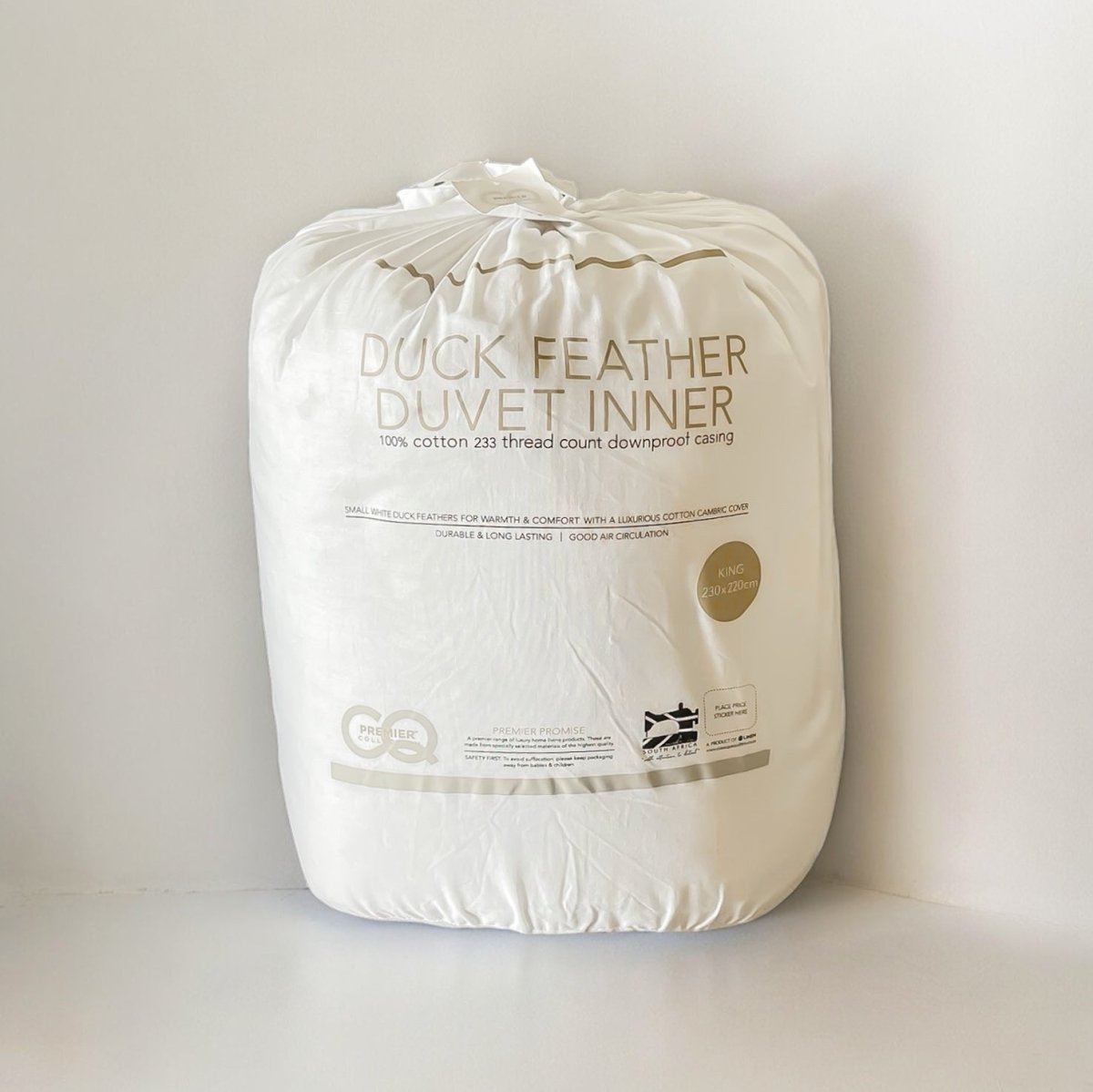 Premier Collection Duck Feather Duvet Inner Home Phase premier-collection-duck-feather-duvet-inner-home-phase
