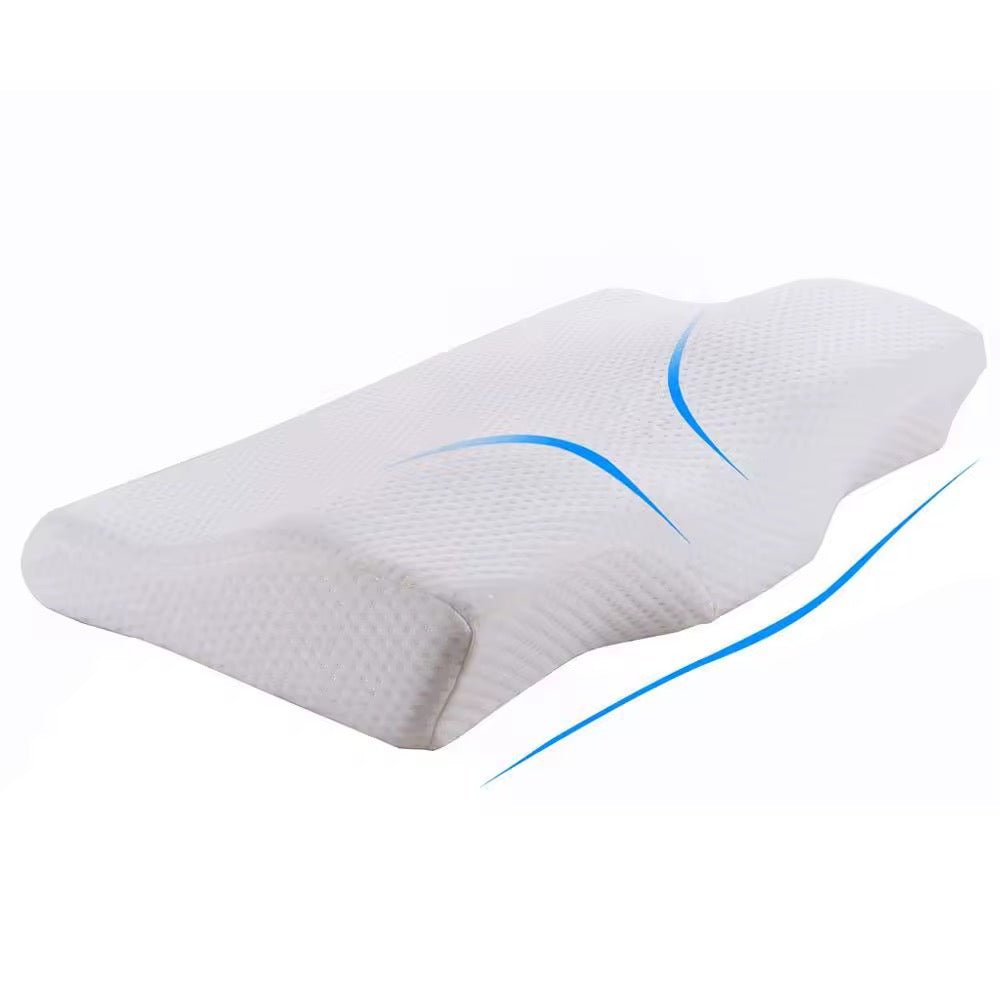 Pressure Free Ergonomic Memory Foam Pillow - Style Phase Home