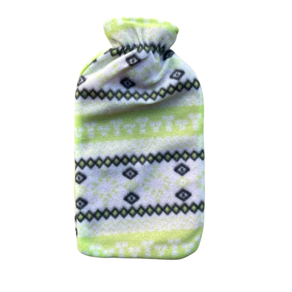 Printed Fleece Hot Water Bottle - 2 Litre - Style Phase Home