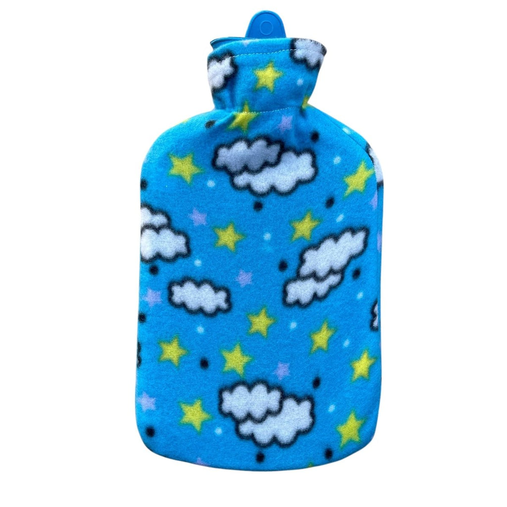 Printed Fleece Hot Water Bottle - 2 Litre - Style Phase Home