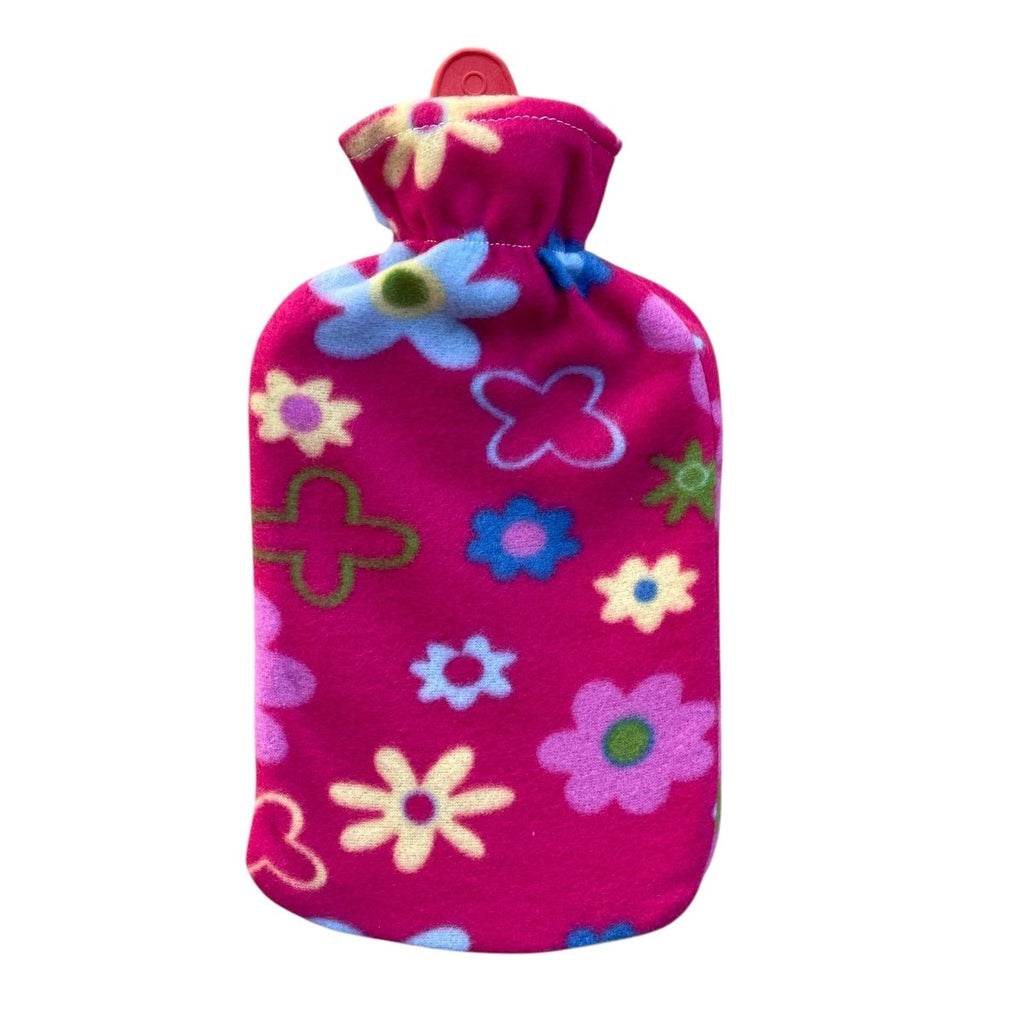 Printed Fleece Hot Water Bottle - 2 Litre - Style Phase Home