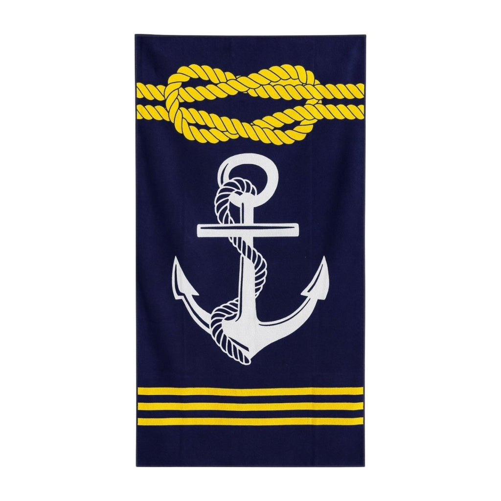 Printed Microfibre Beach Towel - 140 x 70 cm - Home Phase