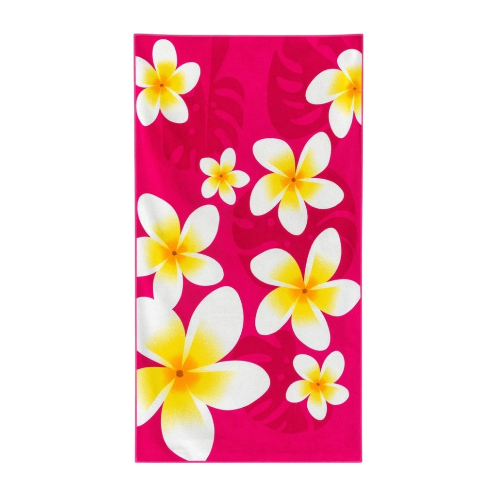 Printed Microfibre Beach Towel - 140 x 70 cm - Home Phase