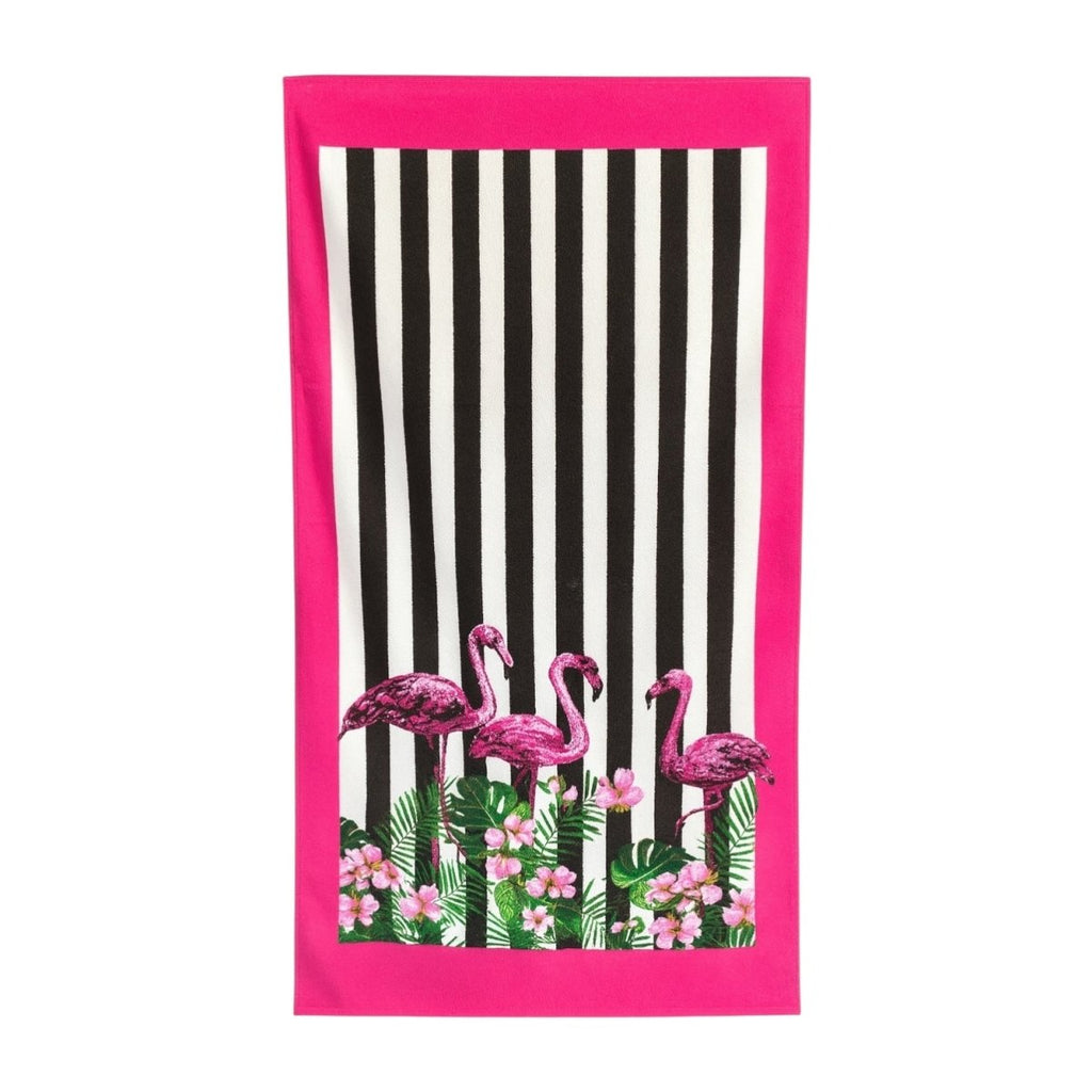 Printed Microfibre Beach Towel - 140 x 70 cm - Home Phase