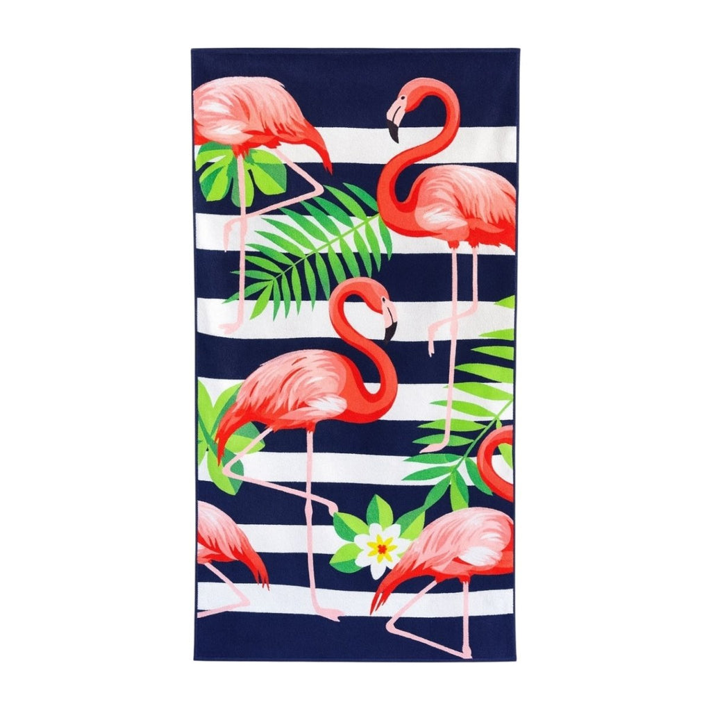 Printed Microfibre Beach Towel - 140 x 70 cm - Home Phase