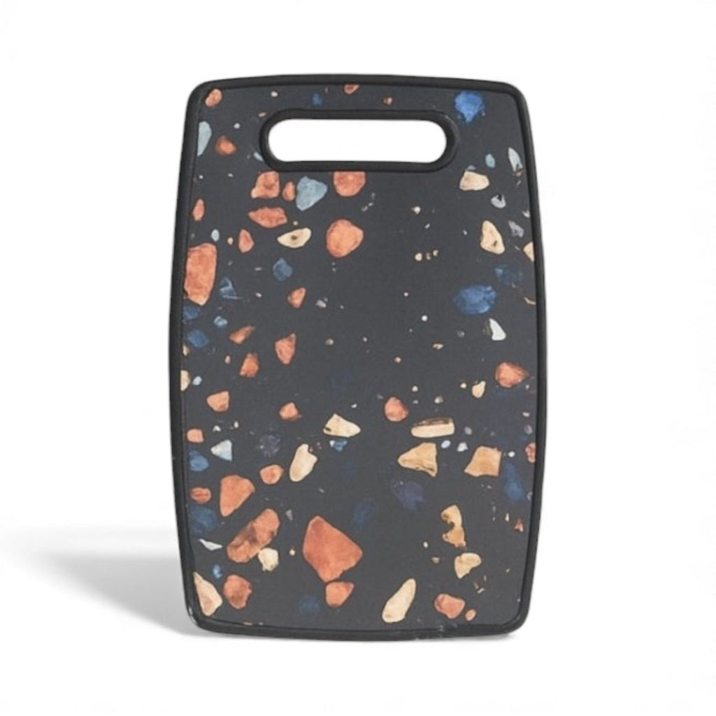 Printed Oval Plastic Chopping Board - 29.5 x 19.5 x1 cm - Home Phase