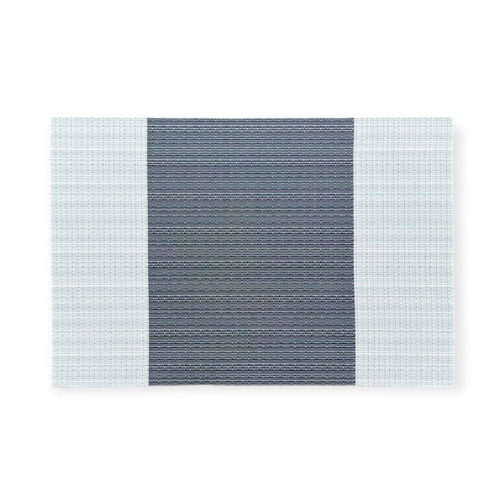 PVC Placemat Block Design - Grey & Cream - Style Phase Home