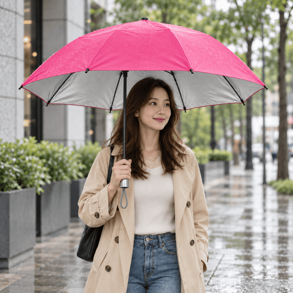 Retractable Umbrella With Cover - Home Phase