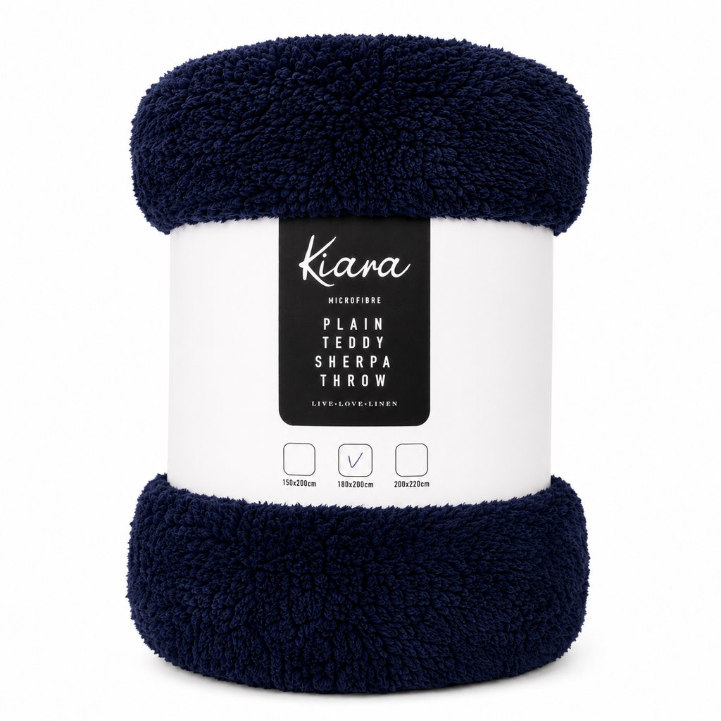 Teddy Sherpa Throw - 180 x 200