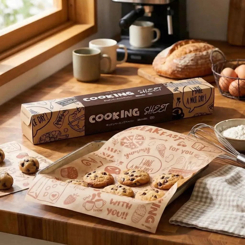 Printed Baking Parchment Paper - 8 meters x 30 cm