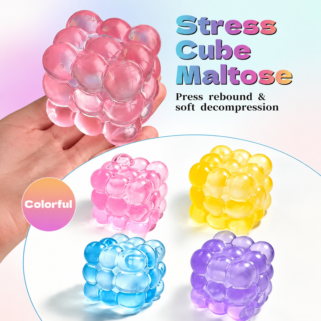 Viral Bubble Cube Squishy