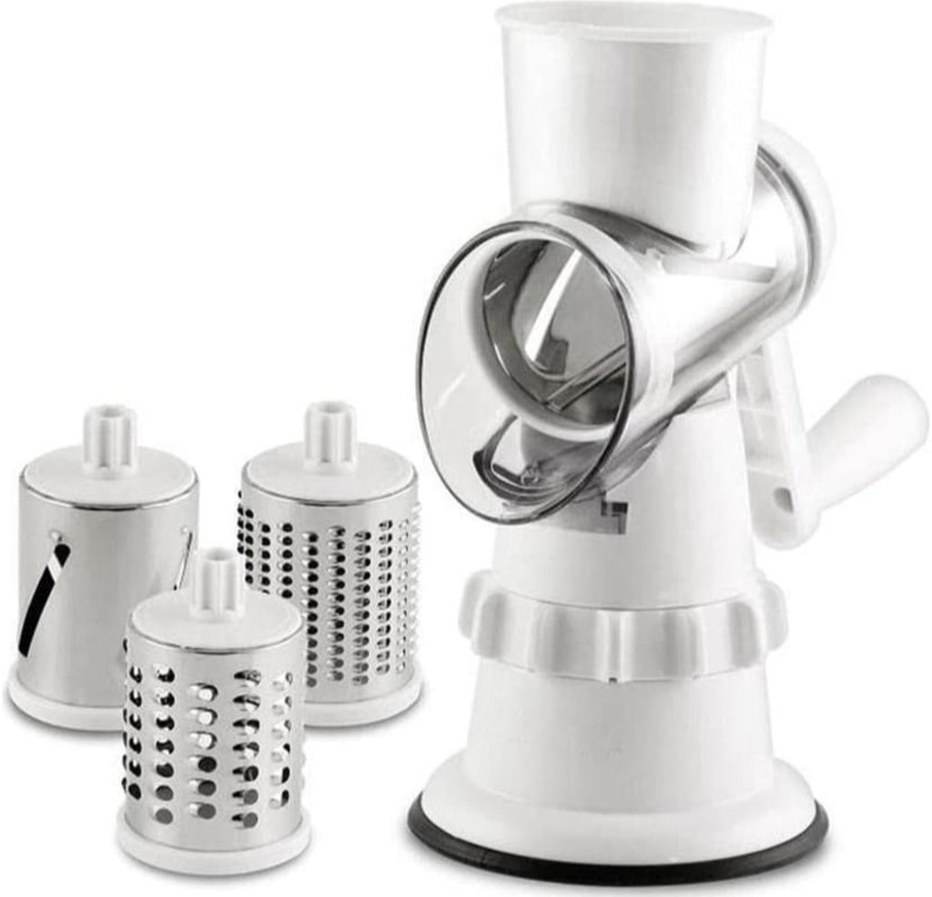 3 In 1 Multifunctional Manual Vegetable Cutter, Slicer, Grater, Shrader