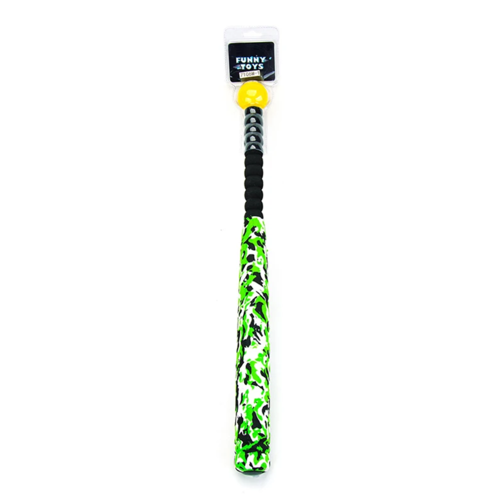 Foam Covered Baseball Bat And Ball