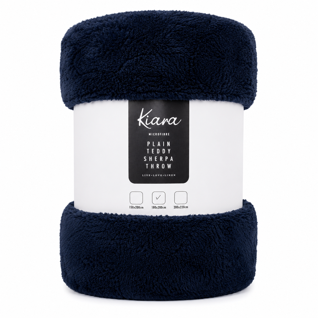 Teddy Sherpa Throw - 180 x 200