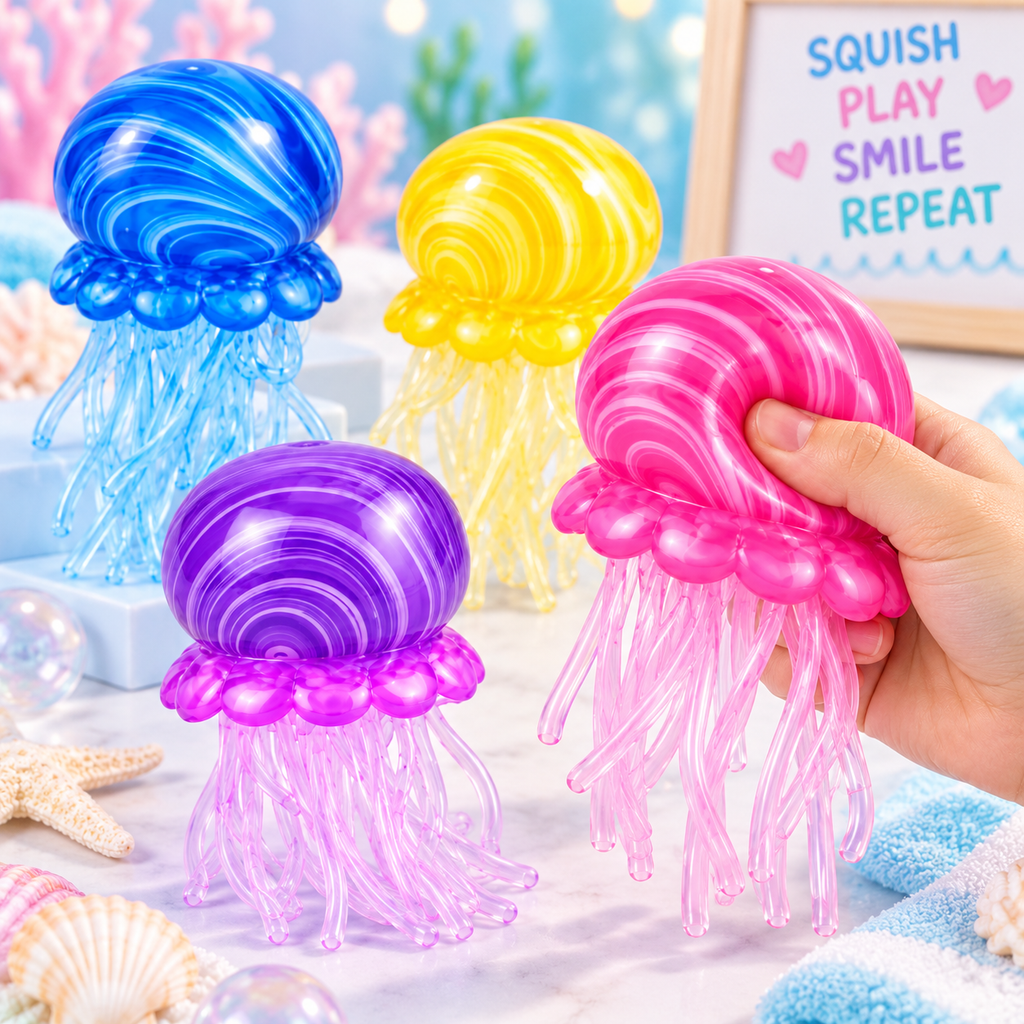 Marble Jellyfish Squishy