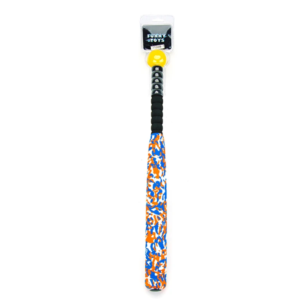 Foam Covered Baseball Bat And Ball
