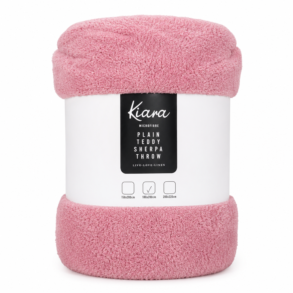 Teddy Sherpa Throw - 180 x 200