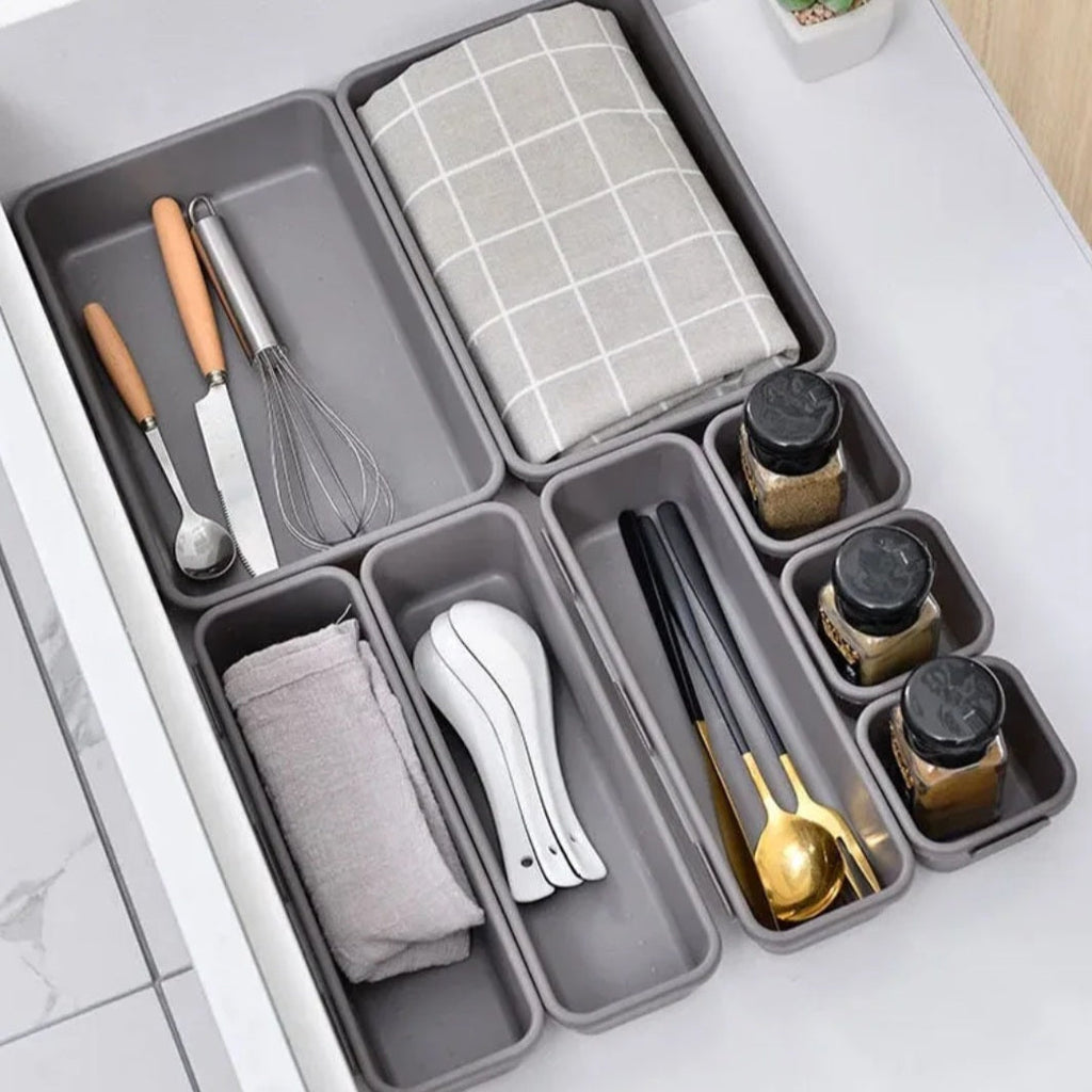 8PC Drawer Organiser