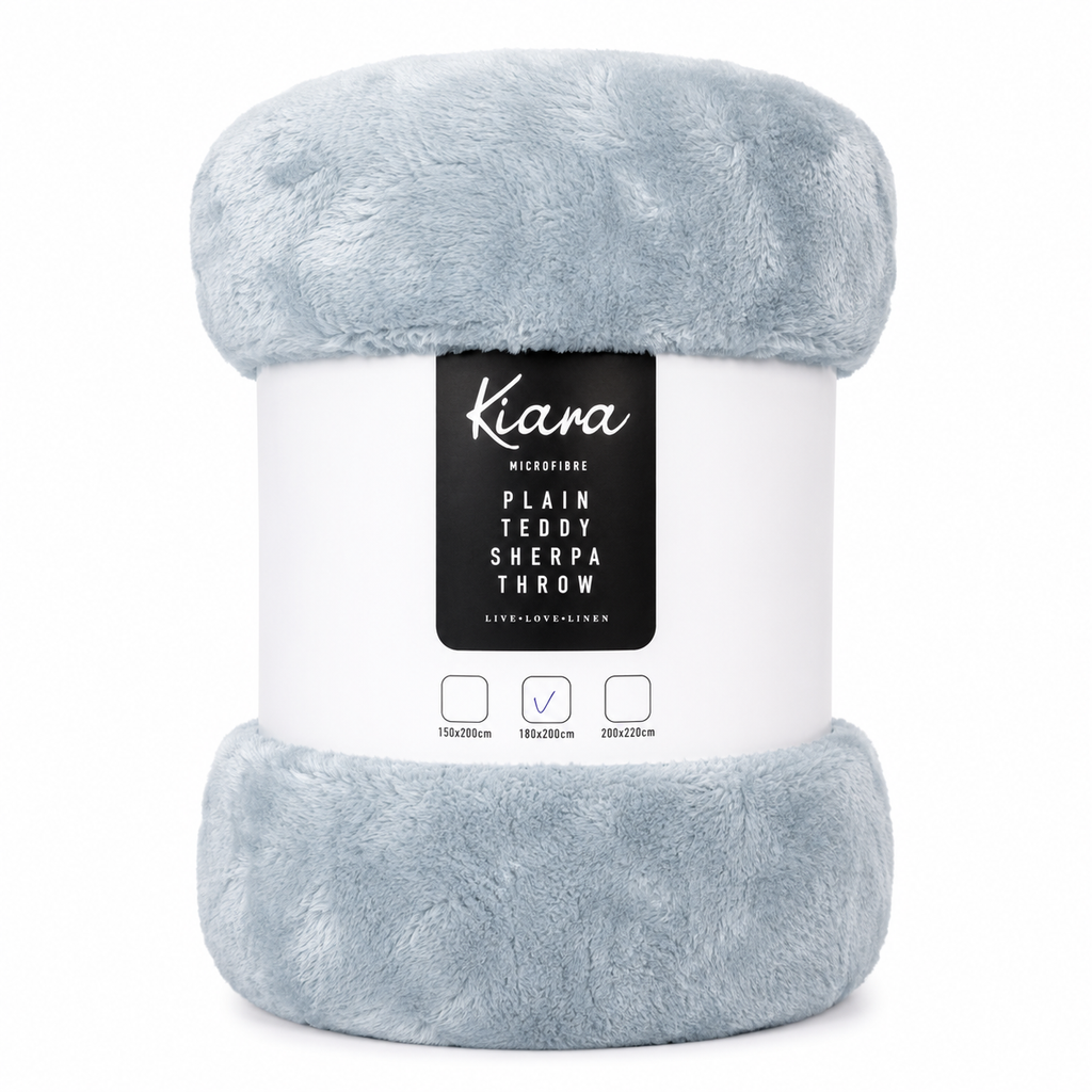 Teddy Sherpa Throw - 180 x 200