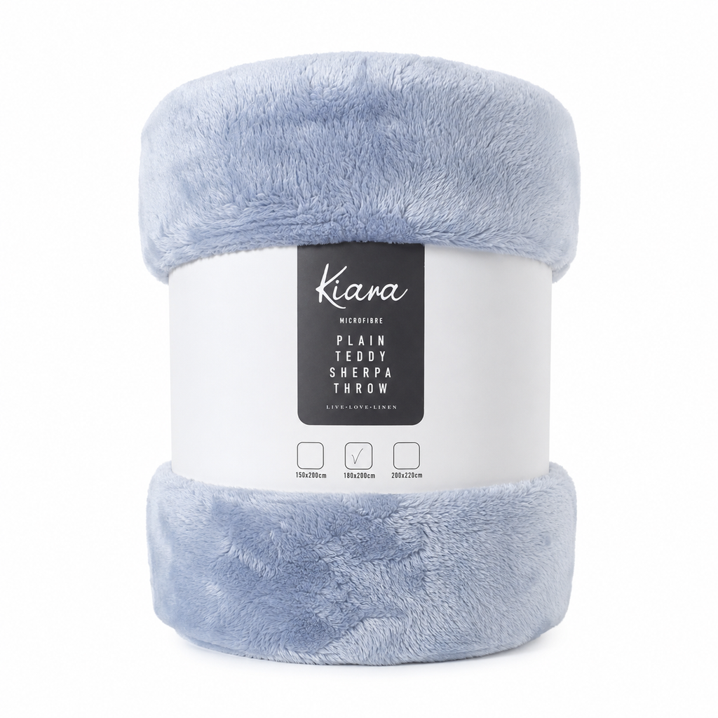 Teddy Sherpa Throw - 180 x 200