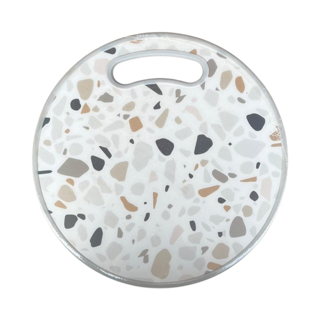 Round Printed Plastic Chopping Board - 29.5 cm - Home Phase