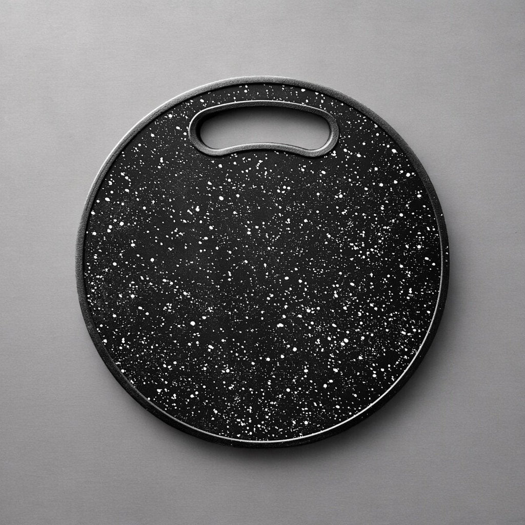 Round Printed Plastic Chopping Board - 35 cm - Home Phase