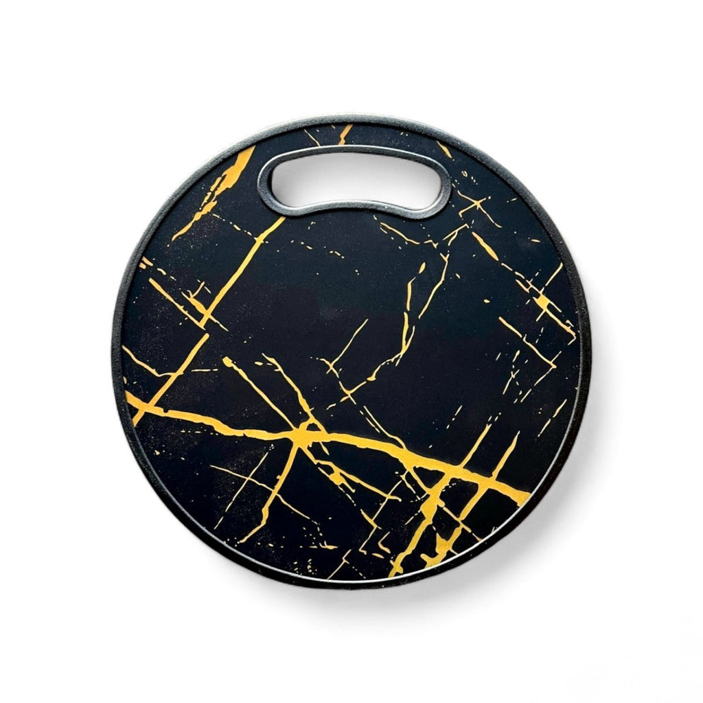 Round Printed Plastic Chopping Board - 35 cm - Home Phase