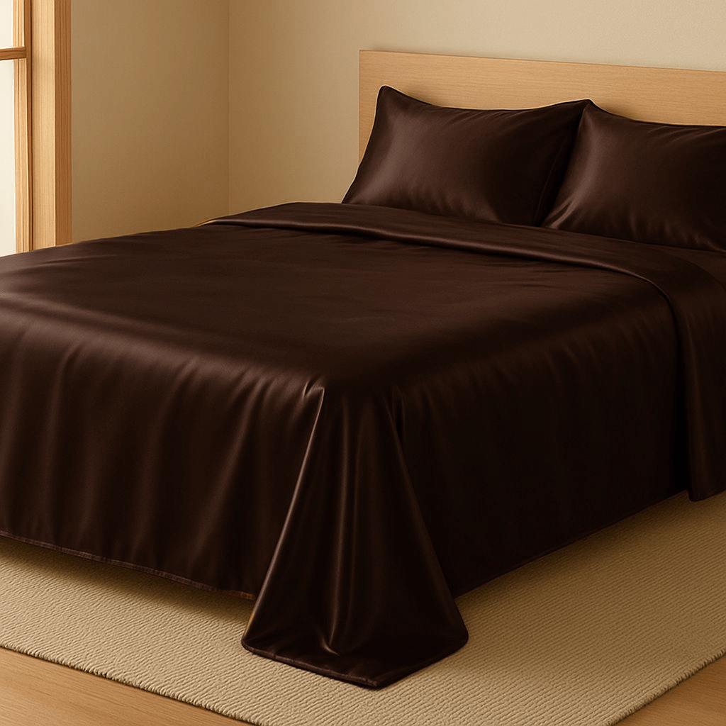 Satin Flat Sheet - King - Home Phase