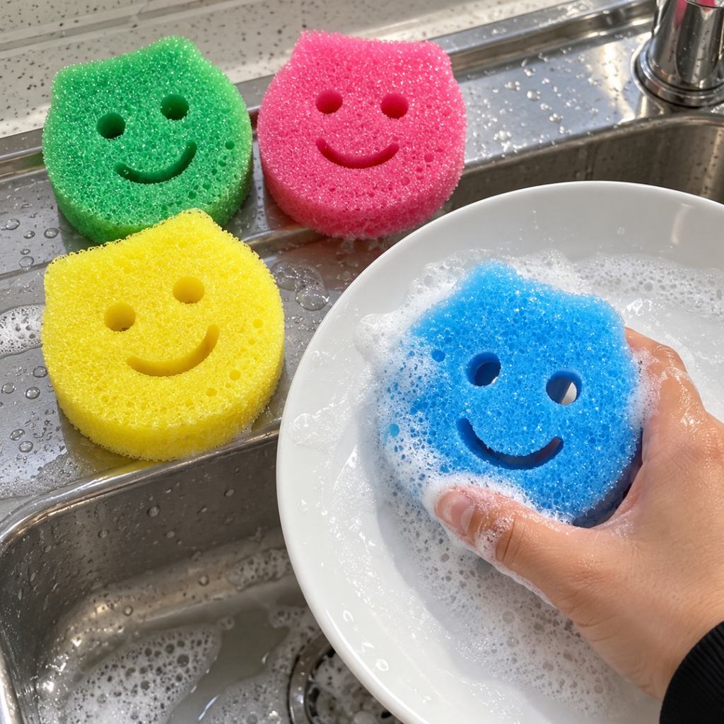 Scrub Hard & Soft Cleaning Sponge - Home Phase