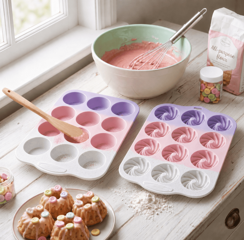 Silicone Mould - 12 Cup - Home Phase