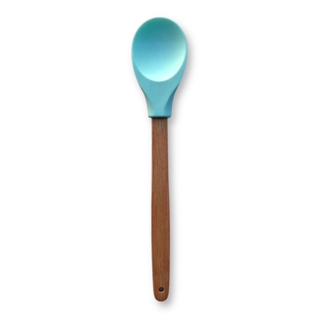 Silicone Utensil With Bamboo Handle - Style Phase Home