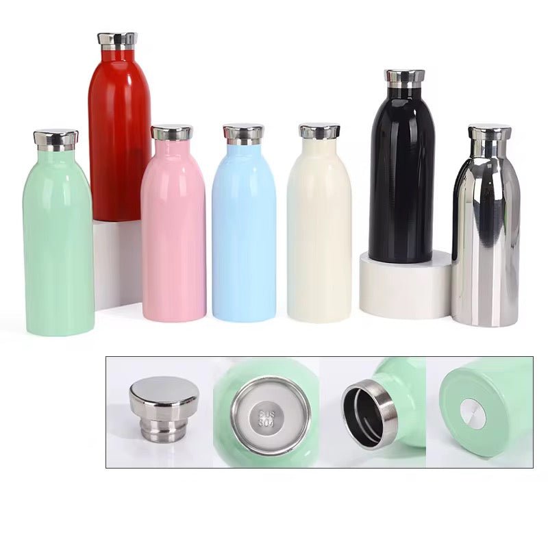 Sleek Stainless Steel Thermos Flask - 500 ml - Home Phase