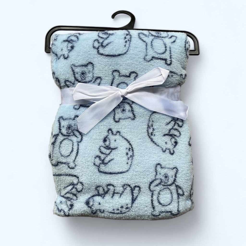 Soft Coral Fleece Baby Blanket - 75 x 100 cm - Style Phase Home