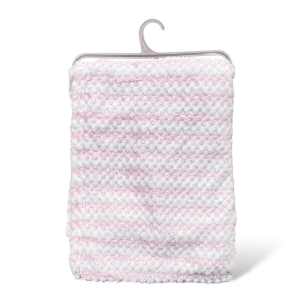 Soft Herringbone Fleece Baby Blanket - 75 x 100 cm - Style Phase Home