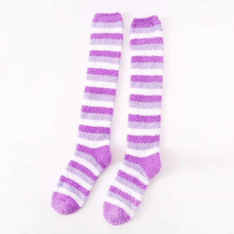 Soft Winter Long Socks - Assorted - Style Phase Home