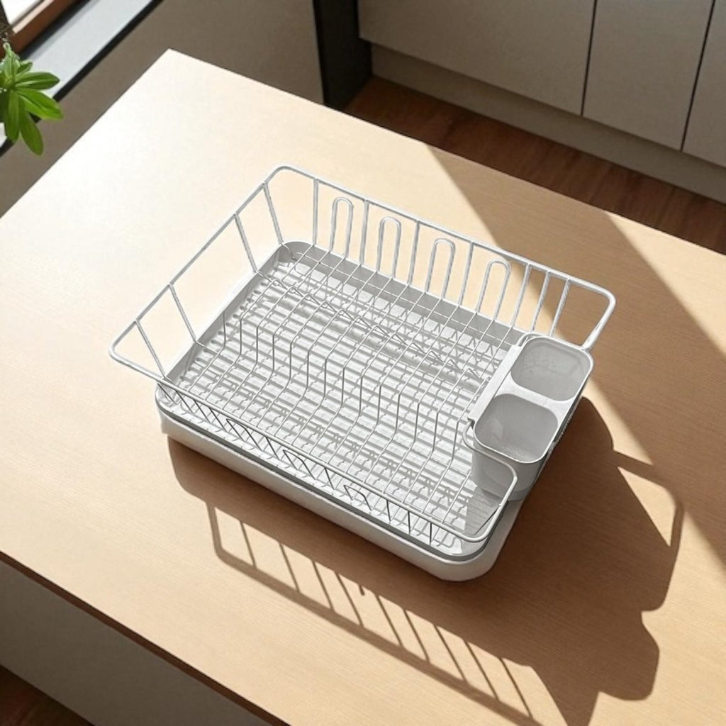 Stainless Steel Dish Rack + Drip Tray - Home Phase