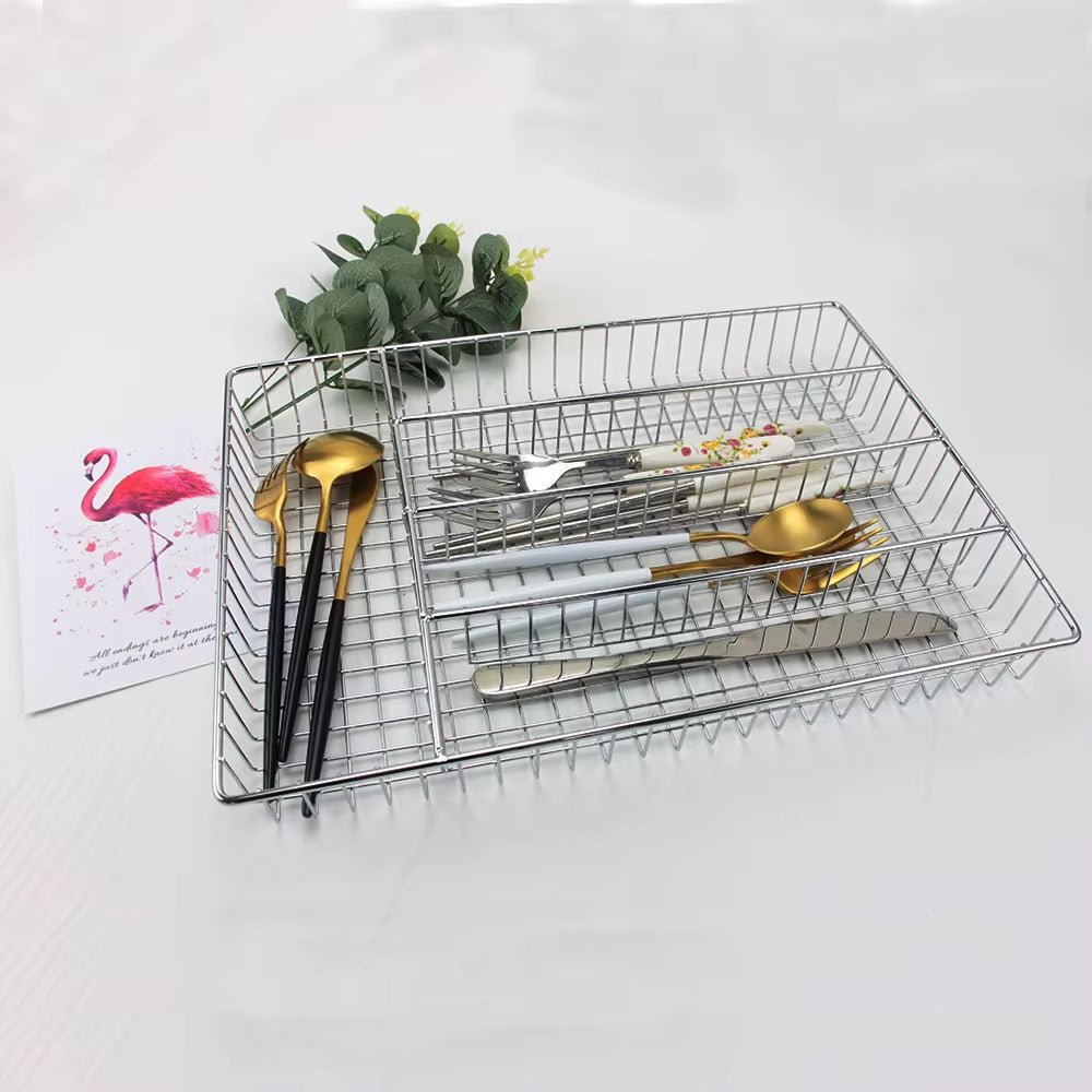 Stainless Steel Drawer Organiser - Style Phase Home