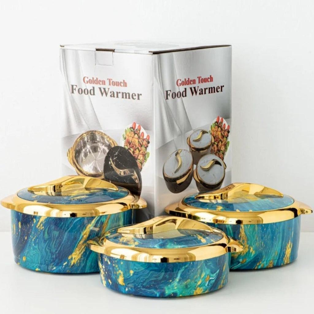Stainless Steel Food Warmer (Set of 3) - Home Phase