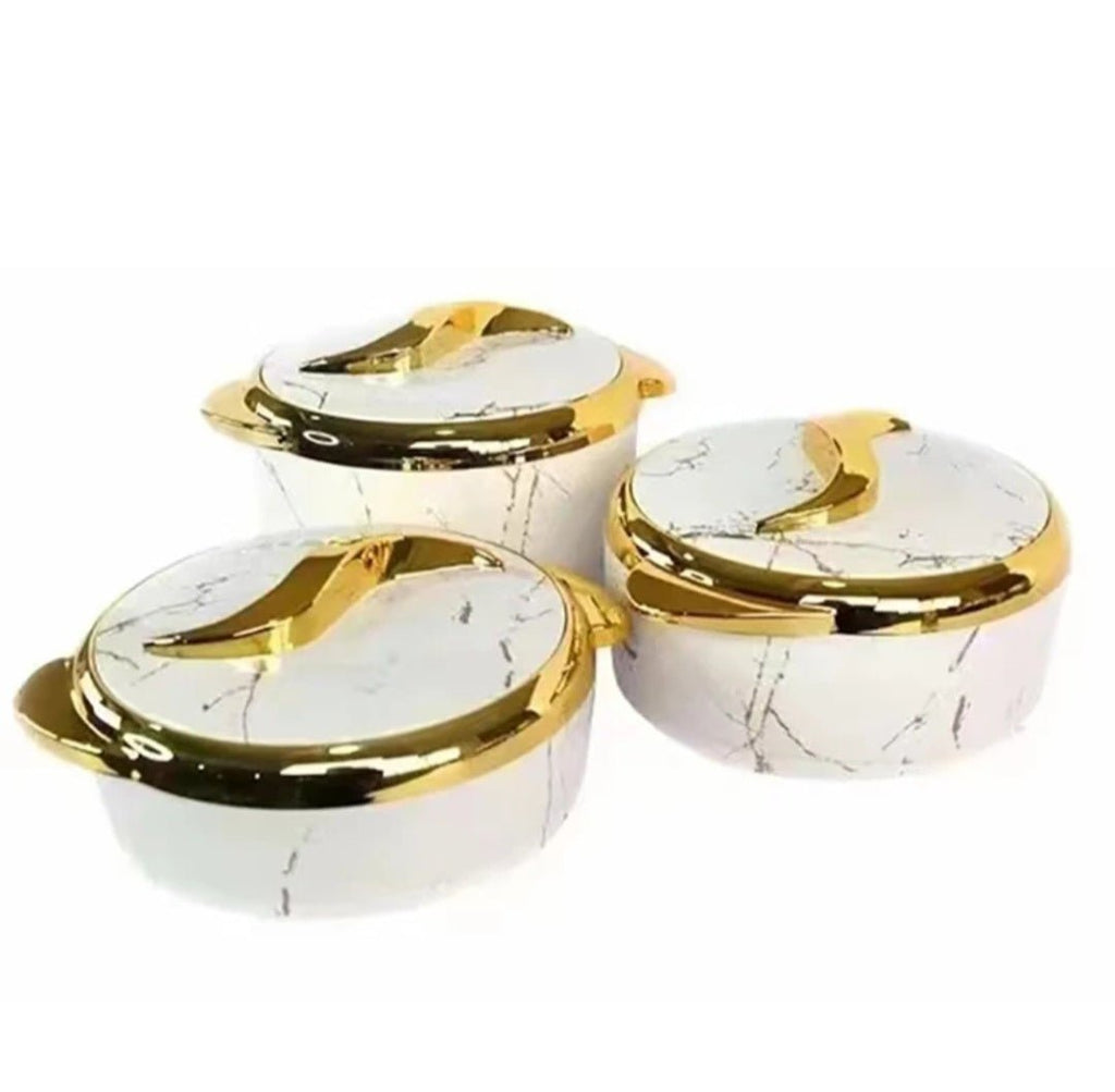 Stainless Steel Food Warmer (Set of 3) - Home Phase