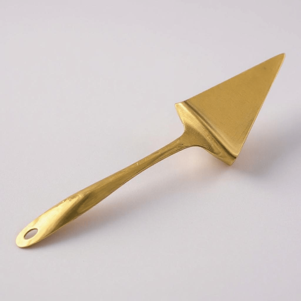 Stainless Steel Gold Cake Lifter - Home Phase