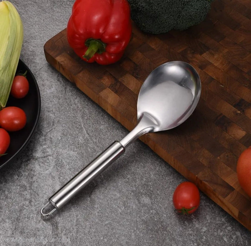 Stainless Steel Silver Serving Spoon - Home Phase