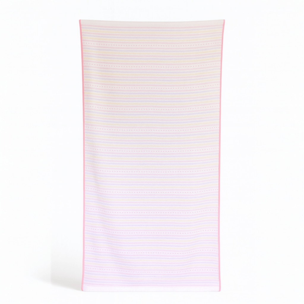 Stripe Microfibre Bath/Beach Towel - 60 cm x 120 cm - Home Phase