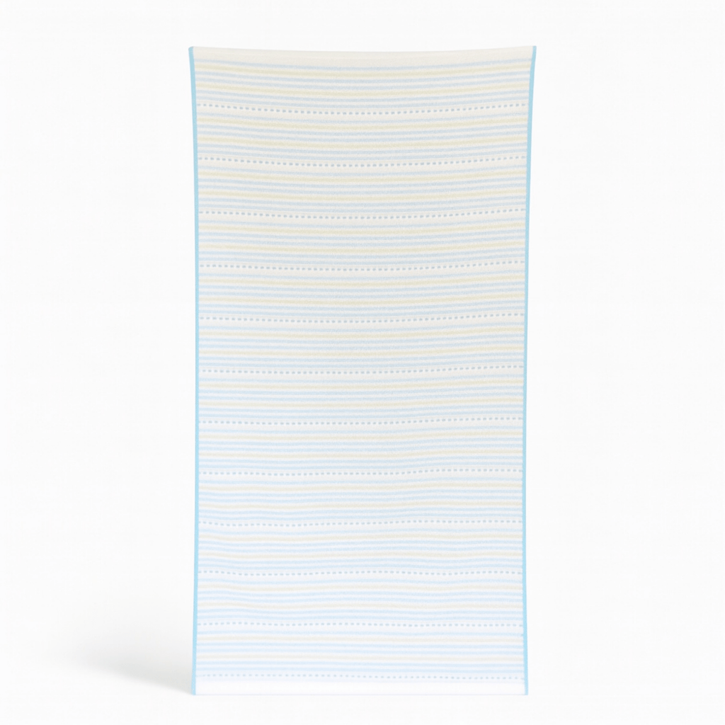 Stripe Microfibre Bath/Beach Towel - 60 cm x 120 cm - Home Phase