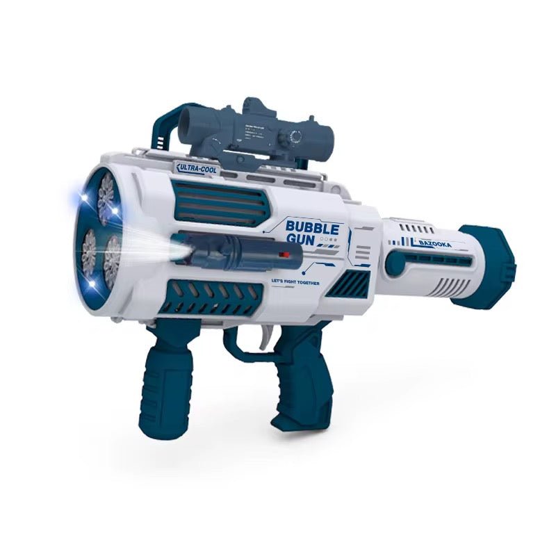 Supersized High Power Electric Automatic Bubble Gun Toy - Home Phase